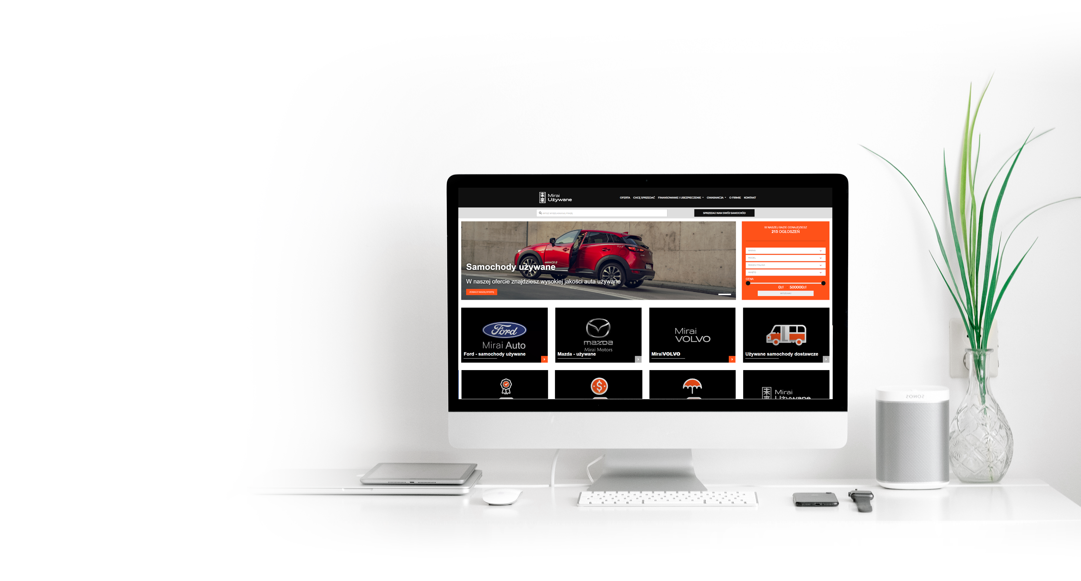 aplikacja internetowa dla dealerów samochodowych, platforma do zarządzania siecią salonów, projektowanie stron dla dealerów samochodowych, salony samochodowe integracja z otomoto